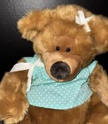 Vintage Russ Berrie Ftd 2000 Get Well Soon Bear Plush Stuffed Nwt Tp1
