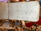 1890s Album   Autograph Book With 40 Pages