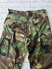 Vintage Military Mens Medium Reg Us Army Bdu Trousers Woodland Camo Combat