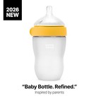 Comotomo Silicone Baby Bottle Gen 2     2026 1 Count  pack Of 1   Yellow