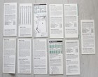 Lot Of 11 Vintage 1986 Seattle King County Metro Bus Timetables Washington State