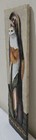 3-d Calico Cat With Tulip Wall Hanging Plaque Signed By E  Smithson