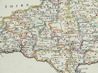Original 1722 Antique Map Of Dorset Genuine Old Robert Morden Map