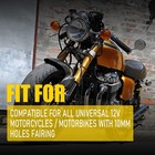 Universal Fit 12v Motorcycle Light M10 Signal Turn Front Fit   Rear Lamp 2x