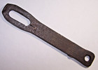 Antique Iron Barn Door Safety Hasp Gate Latch  Blacksmith Hand Forged 
