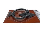 Reliabilt 6-1 2  Decorative Ring Door Knocker Matte Black Finish  3703291