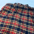 Pajamas Pants Men s Xxl Flannel Plaid Lounge Pj Bottoms Drawstring Pockets New