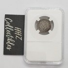 Us 1876 20c Twenty Cent Piece Silver Coin Key Date W  0 87 In 22mm Slab Holder