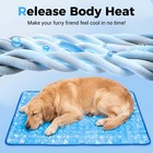 Dog Cooling Mat  55  x40  arc-chill Cooling Fiber Self-cooling Pad For Dogs -   