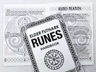Shadows Darkgrey Runes Gift Set Black Rune Set With Book Divination Tools