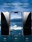 For Iphone 13 Pro Max - 3 Pack Privacy Screen Protector Tempered Glass Curved