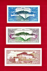 Bhutan Rare Dragon Notes In Unc Condition  1   2 Ngultrum 1986   5 Ngultrum 1985
