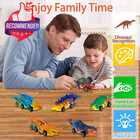 Dinosaur Toys Pull Back Cars 6pcs Dinosaur Toys For Kids 3-5 Toddlers Boy Toys