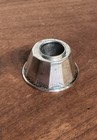 Antique Sterling Silver Size 6 Thimble And Holder Tailor Seamstress