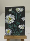 Opulent Flowers  Original Aceo Art Card
