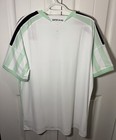 Adidas Austin Fc Jersey Men   s Xl Slim Fit Mls White Green Nwt  150