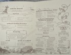 Vintage Pelican s Landing Seafood Menu Smyrna Ga Pelican Art Nautical