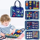 Toddler Montessori Busy Board Kids Montessori Learning Toys Toddlers Travel Toy