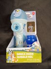Bluey Dance Mode Bubble Machine And Toy Microphone  New In Box