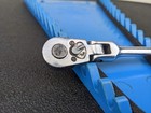  bq339 Snap-on Tools Tm711 1 4  Drive Flex Head Ratchet Measuring 5-7 8 