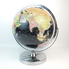 Vintage Replogle Starlight Globe 12    Black Ocean Usa Made