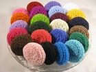 Pot Scrubbers  Dish Scrubbies  Crocheted Nylon Net Scrubby  New Handmade