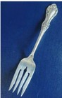 International Sterling Silver  wild Rose  6  Salad Fork 36 G-no Monograms