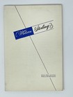Watson Sterling Silver Promo Brochure Catalog Folder - Mcm 1950s Rare Vintage 