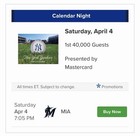 2026 Wall Calendar Schedule New York Yankees Sga Stadium Baseball Aaron Judge