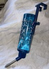 8 Ounce Blue Small Animal Water Bottle Ball Lick Drip Resistant Vry Good W hook