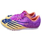 New Balance Md500 V8 Racing Track Spikes Shoes Purple Yellow Mens Size 9 5