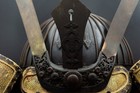 Samurai Helmet Iron Kabuto Japanese Vintage Armor Wearable Life-size F s