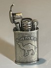 Vintage Camel Reusable Metal Pocket Lighter New Open Box