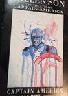 Captain America Blank Watercolor Original Art Sketch Cover