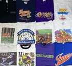 Vintage 80s 90s Graphic Shirts Promo Funny Cartoons Sport Destinations Lot Of 20