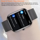 For Iphone Samsung Bluetooth Call 2  Smart Watch Health Trackers Stress Monitor