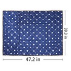 Waterproof Warm Soft Fleece Pet Blanket Large Cat Dog Kennel Bed Mat Pad Cushion