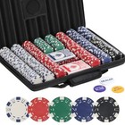 Poker Chips Set 500 Pcs Poker Chips For 11 5 Gram 500 Poker Chips - 5 Colors
