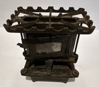 Union Cast Sad Iron Heater Kerosene Stove Antique Black 6    L X 6    H Portable