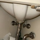 Old Standard Bathroom Corner Sink 1950 White 17x16wx21 D
