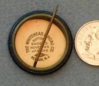 Vintage Candlestick Phone  no Dial  50 Celluloid Pin  Tra8-8