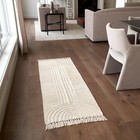 Beautiful 2x6 Ft  Boho Runner Rug With Tassels For Your Hallway  Bedroom Or 