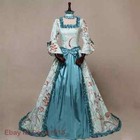 Women Retro Medieval Victorian Dress Renaissance Ball Gowns Dresses Costume