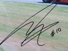 Signed Autographed 8 X 10 Photo Killed Indy 500 Race Car Driver Dan Wheldon