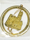 Grand Lodge F    A m Of Pennsylvania Philadelphia Goldtone Metal Christmas