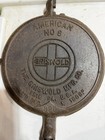 Griswold American No  8 Waffle Iron W  Base 885 886 975 Vintage Antique