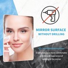 Shower Mirror Fogless Shaving With Razor Holder For 6 8 l X 5 2 w  Silver 