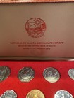 1977 Malta - Official Proof Set  9  - Mills   Cents - Orig  Pkg  Coa -rare