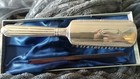 Vintage  Saart Sterling Silver Vanity Set  Brush   Comb W  Original Box