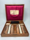 Antique German Optometrist  Optical Ophthalmic Trial Lens Frames Set Wooden Box